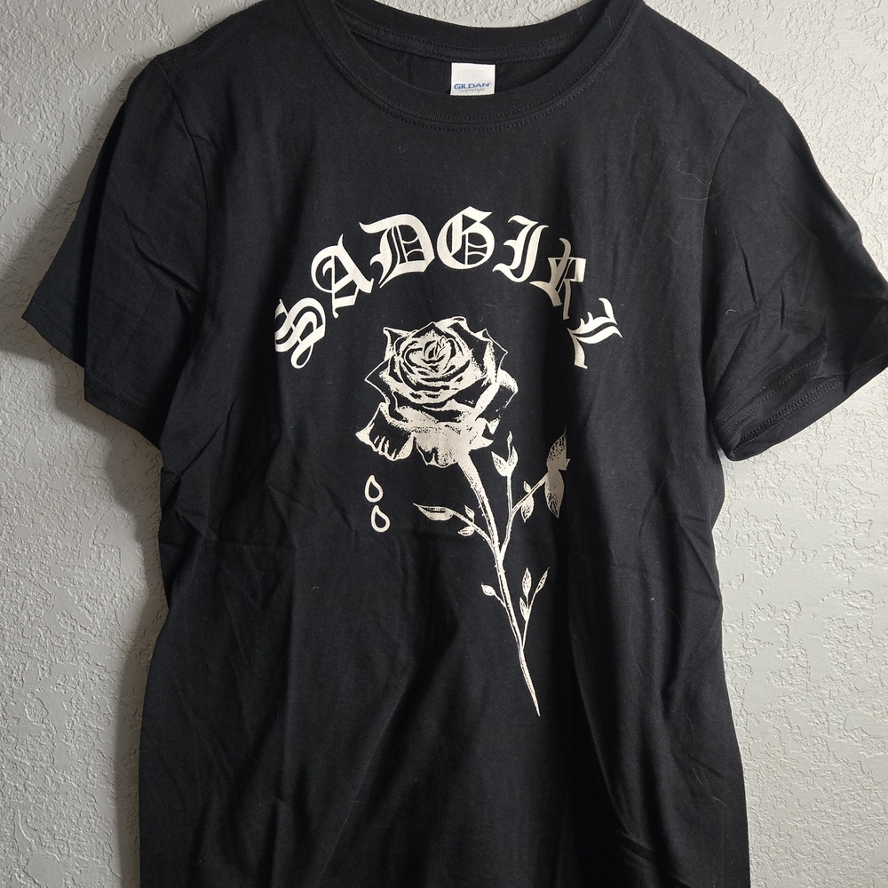 SadGirl Black Band Tee